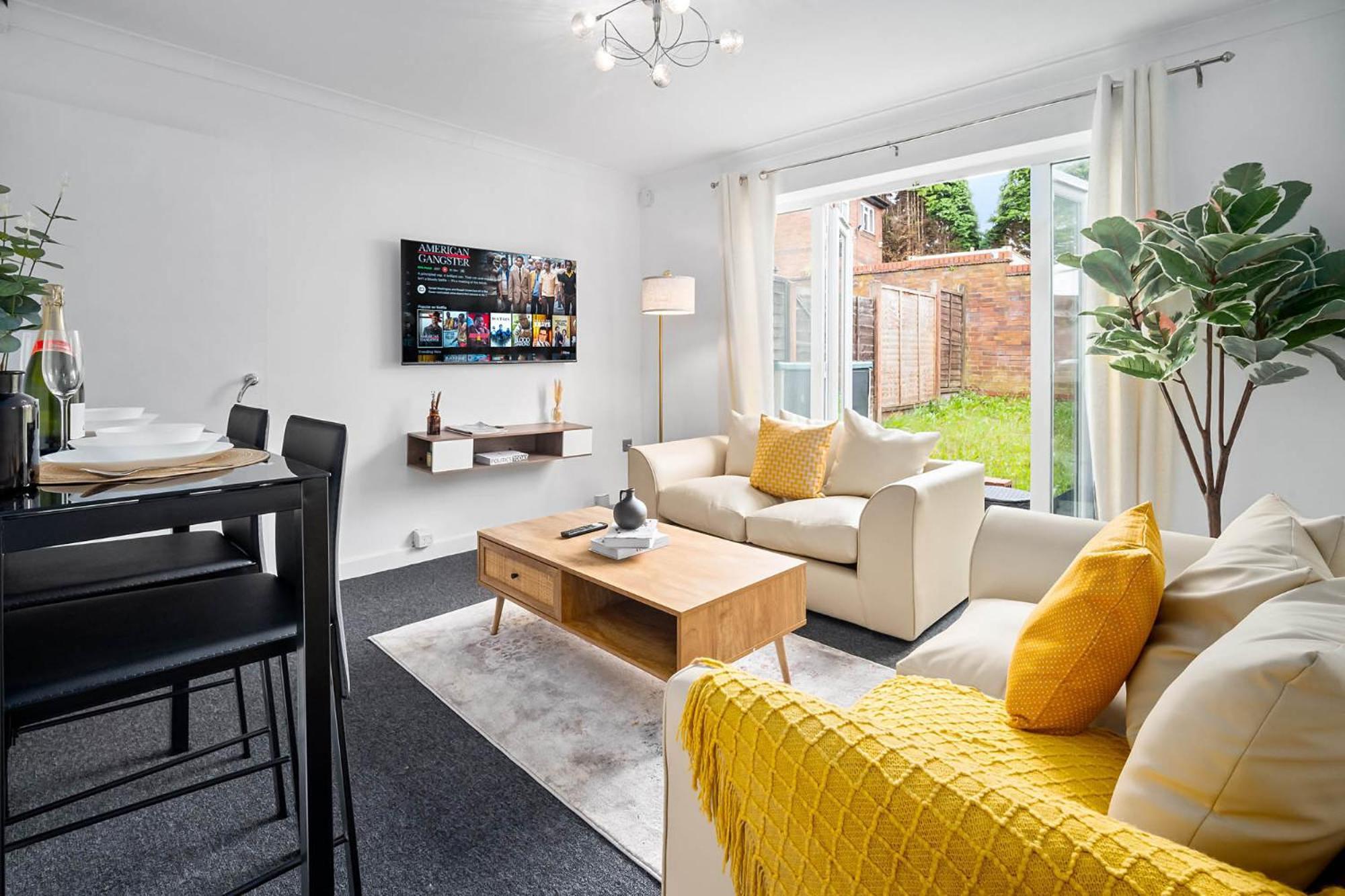 2 Bedroom House - Garden & Parking 2Gm - Wifi Birmingham Exterior foto